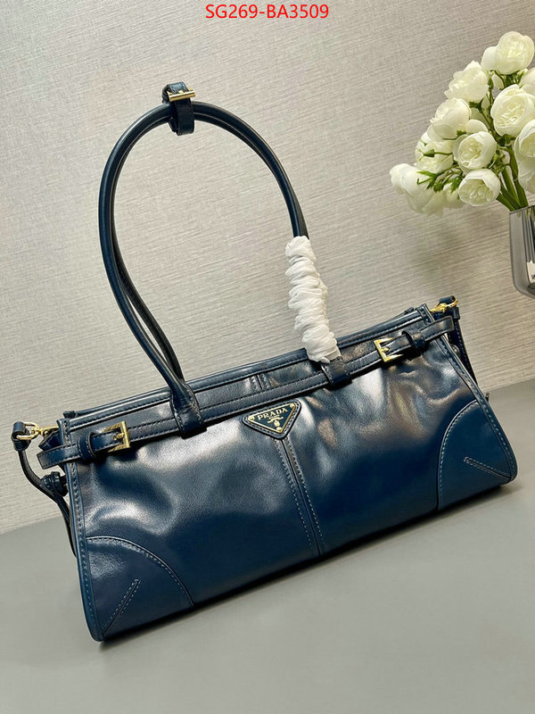 Prada Bags(TOP)-Handbag- replica us ID: BA3509 $: 269USD,