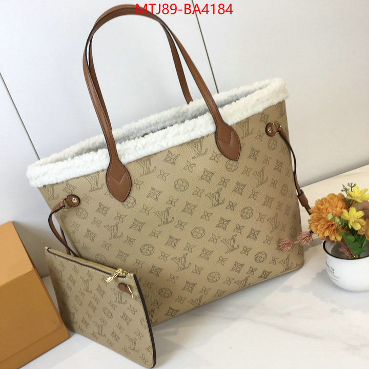 LV Bags(4A)-Neverfull- designer replica ID: BA4184 $: 89USD,