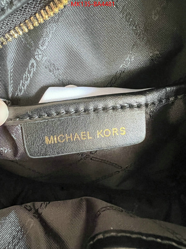 Michael Kors Bags(TOP)-Backpack- high quality replica ID: BA4481 $: 135USD,