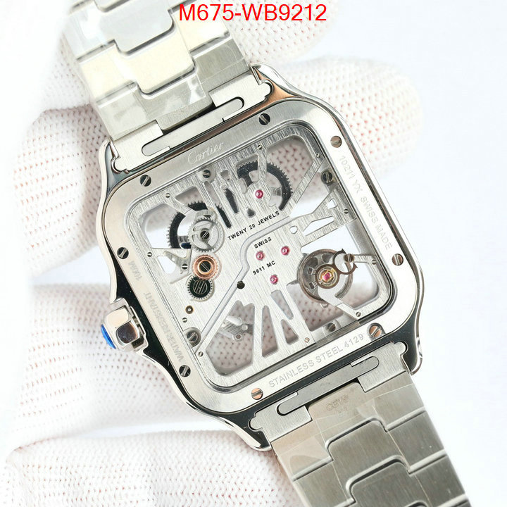 Watch(TOP)-Cartier cheap replica ID: WB9212 $: 675USD