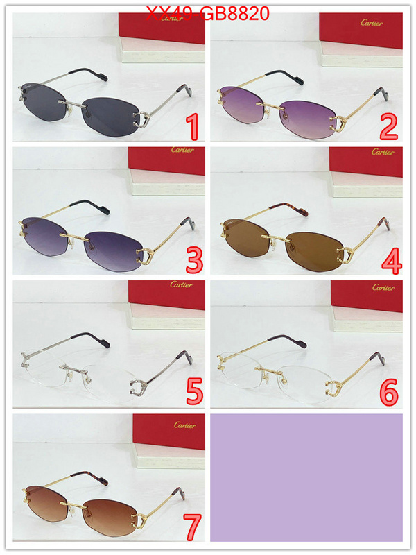 Glasses-Cartier flawless ID: GB8820 $: 49USD