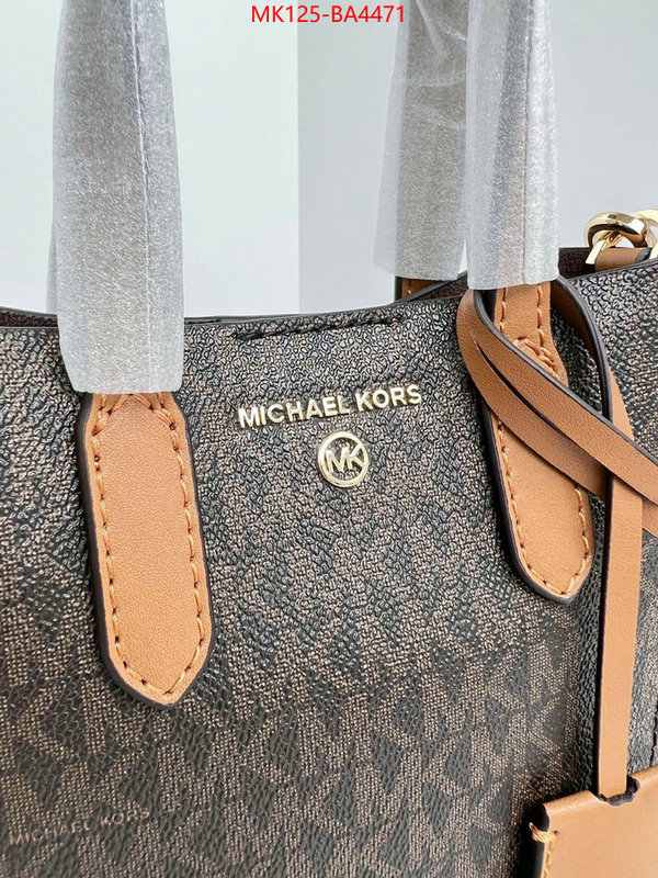 Michael Kors Bags(TOP)-Handbag- best fake ID: BA4471 $: 125USD,