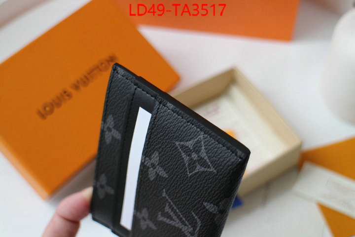 LV Bags(TOP)-Wallet the highest quality fake ID: TA3517 $: 49USD,