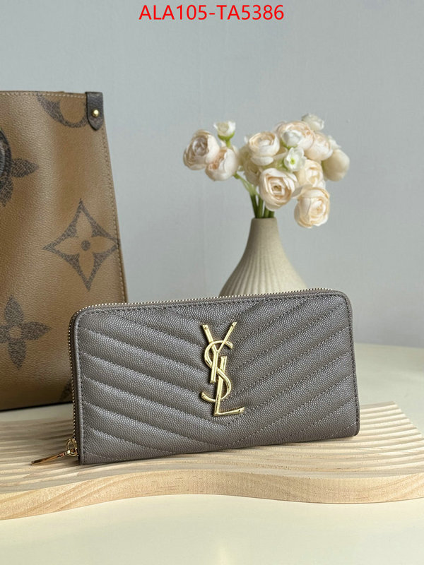 YSL Bags(TOP)-Wallet- customize best quality replica ID: TA5386 $: 105USD,