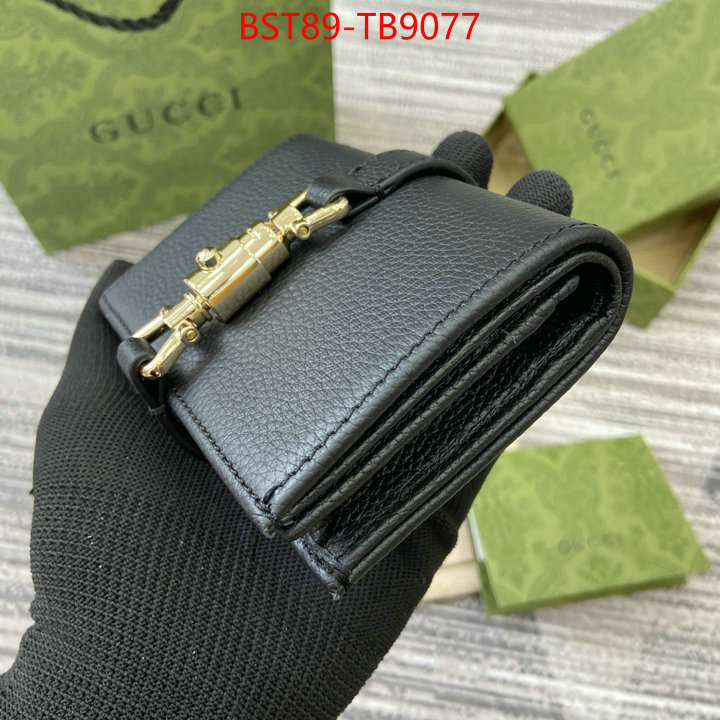 Gucci Bags(TOP)-Wallet- buy replica ID: TB9077 $: 89USD,