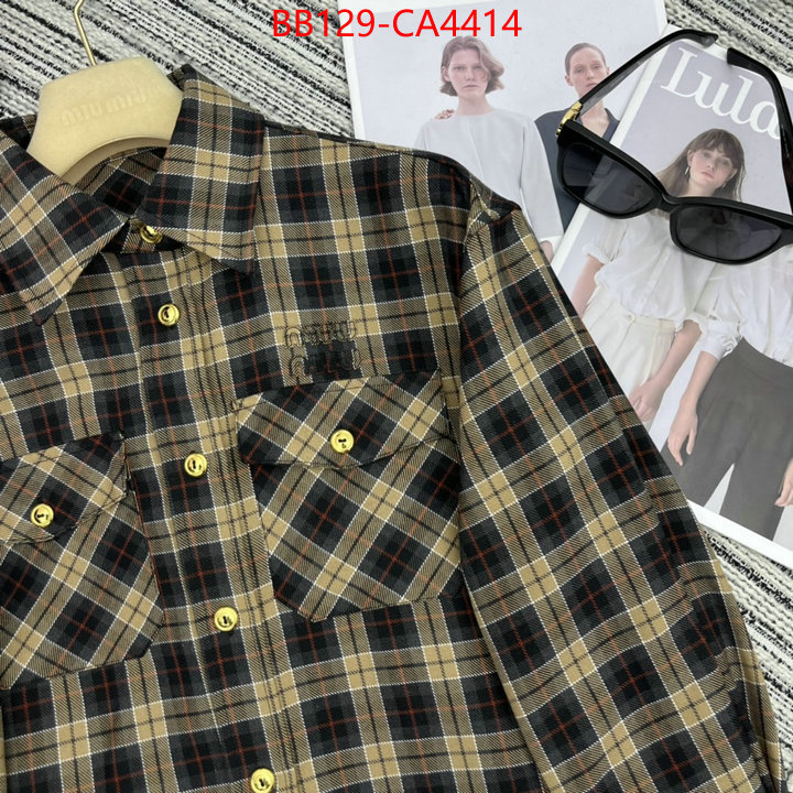 Clothing-MIU MIU online china ID: CA4414 $: 129USD