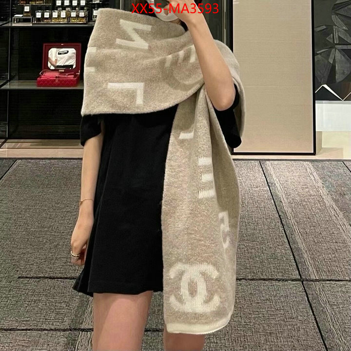 Scarf-Chanel buy cheap ID: MA3593 $: 55USD