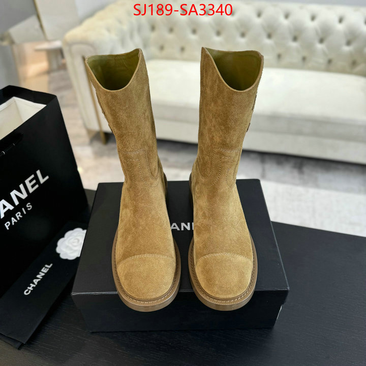 Women Shoes-Chanel 1:1 replica ID: SA3340 $: 189USD