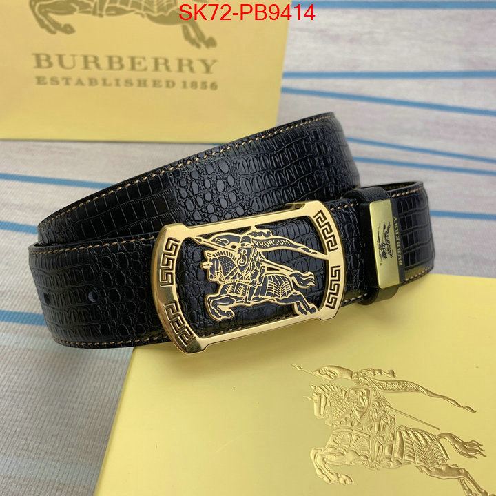 Belts-Burberry high ID: PB9414 $: 72USD