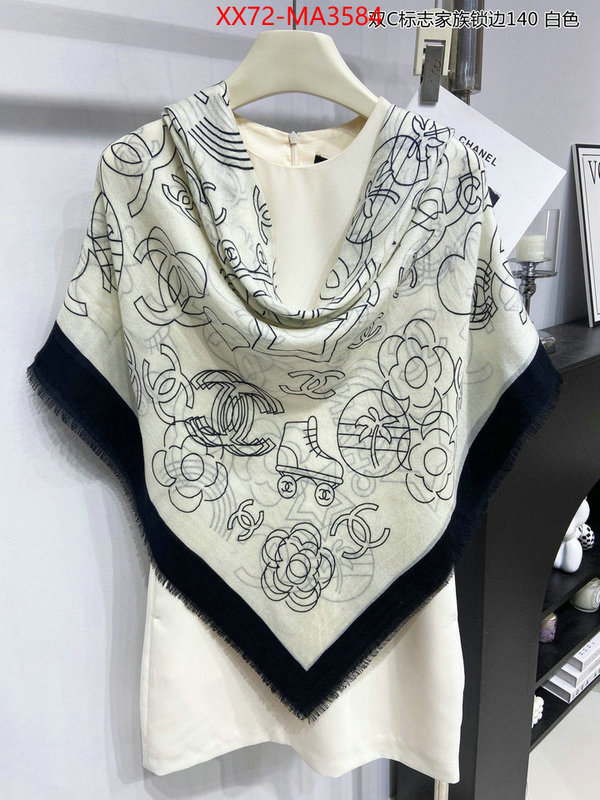 Scarf-Chanel perfect quality designer replica ID: MA3584 $: 72USD