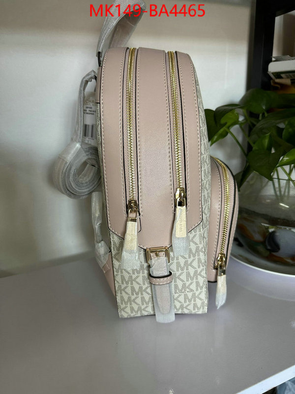 Michael Kors Bags(TOP)-Backpack- from china ID: BA4465 $: 149USD,