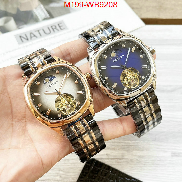 Watch(TOP)-Cartier luxury ID: WB9208 $: 199USD