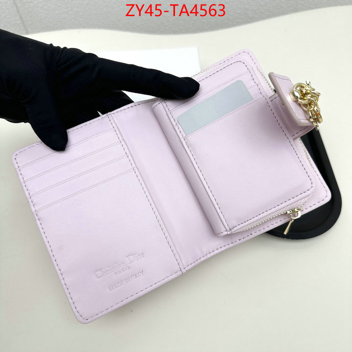 Dior Bags(4A)-Wallet- best capucines replica ID: TA4563 $: 45USD,