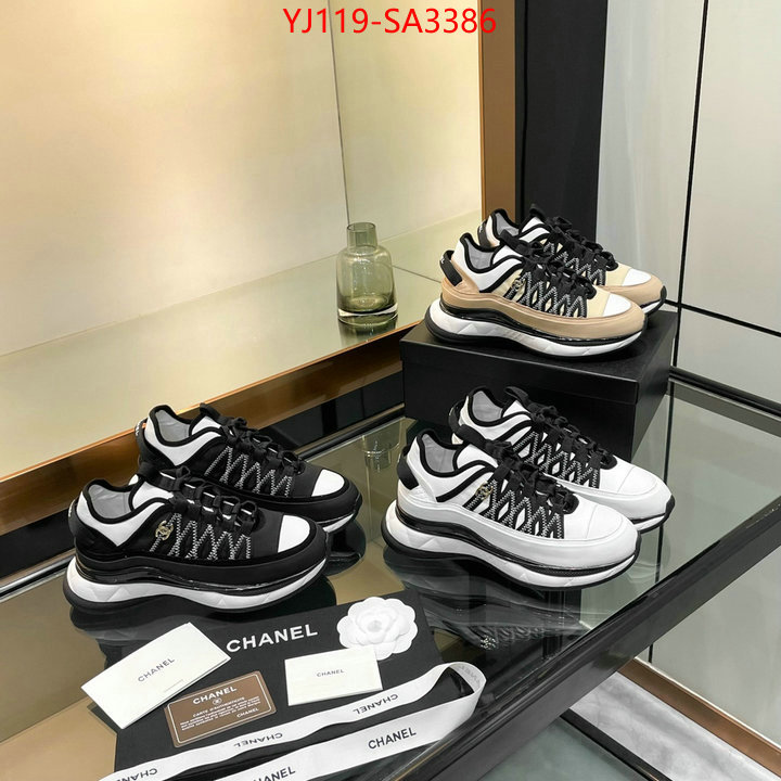 Women Shoes-Chanel top fake designer ID: SA3386 $: 119USD