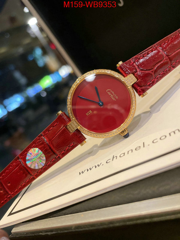 Watch(4A)-Cartier top quality fake ID: WB9353 $: 159USD