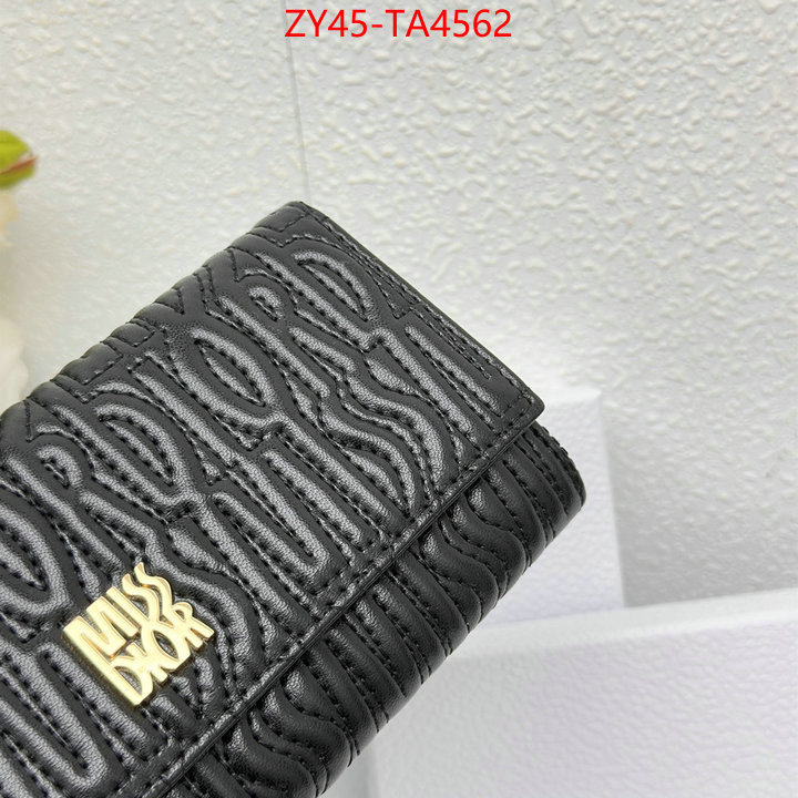 Dior Bags(4A)-Wallet- outlet 1:1 replica ID: TA4562 $: 45USD,