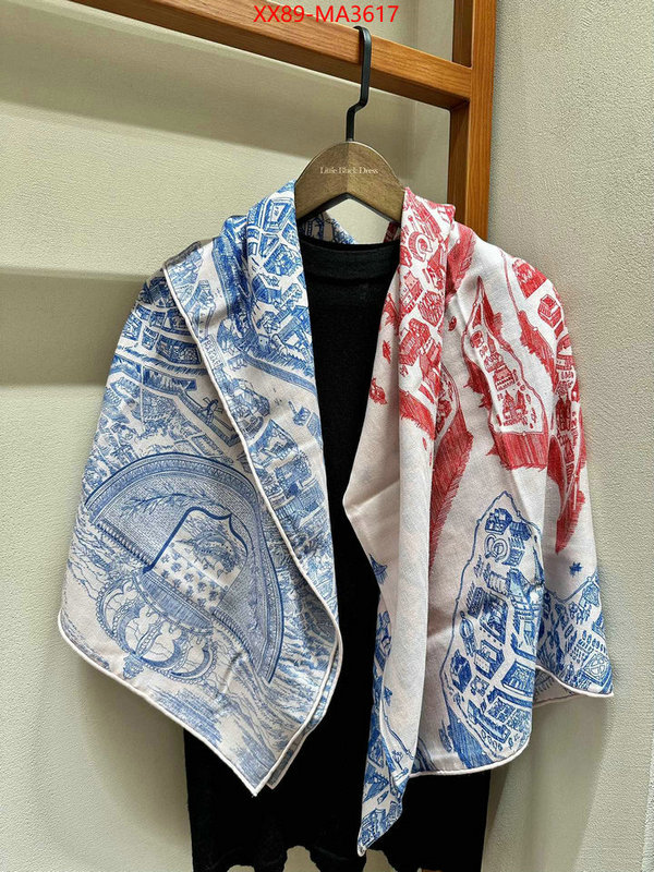 Scarf-Hermes quality replica ID: MA3617 $: 89USD