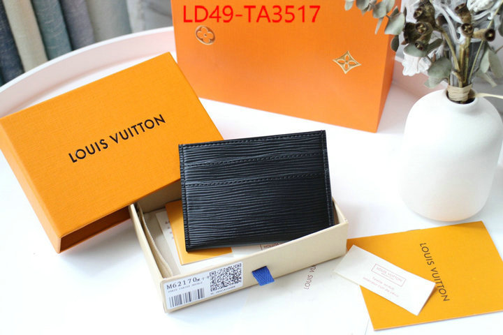 LV Bags(TOP)-Wallet the highest quality fake ID: TA3517 $: 49USD,