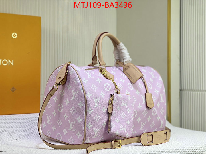 LV Bags(4A)-Keepall BandouliRe 45-50- quality replica ID: BA3496 $: 109USD,