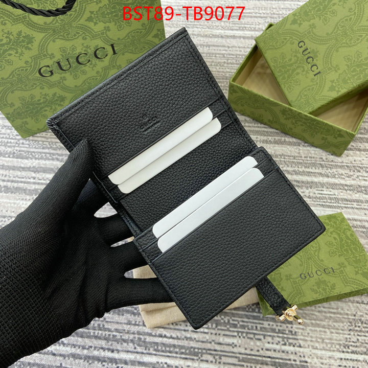 Gucci Bags(TOP)-Wallet- buy replica ID: TB9077 $: 89USD,