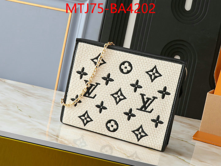 LV Bags(4A)-Pochette MTis Bag- buy 2024 replica ID: BA4202 $: 75USD,