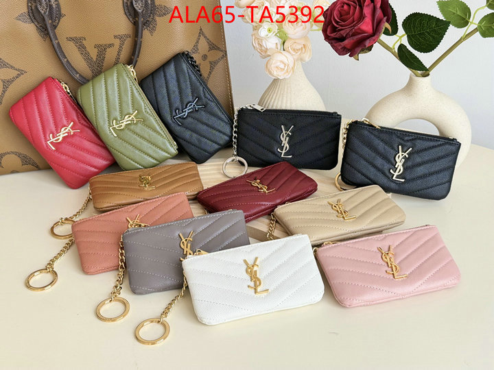 YSL Bags(TOP)-Wallet- 1:1 clone ID: TA5392 $: 65USD,