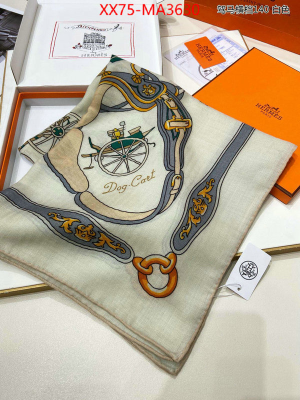 Scarf-Hermes luxury fake ID: MA3630 $: 75USD