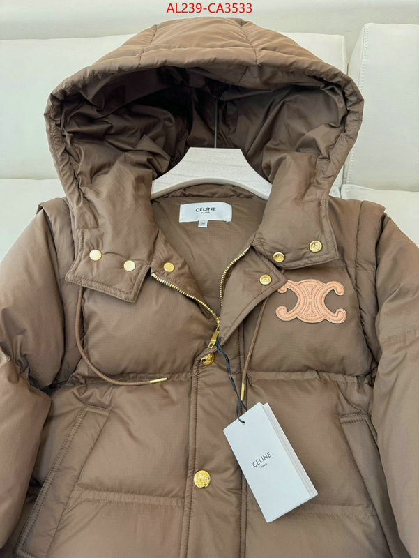 Down jacket Women-Celine designer 1:1 replica ID: CA3533 $: 239USD