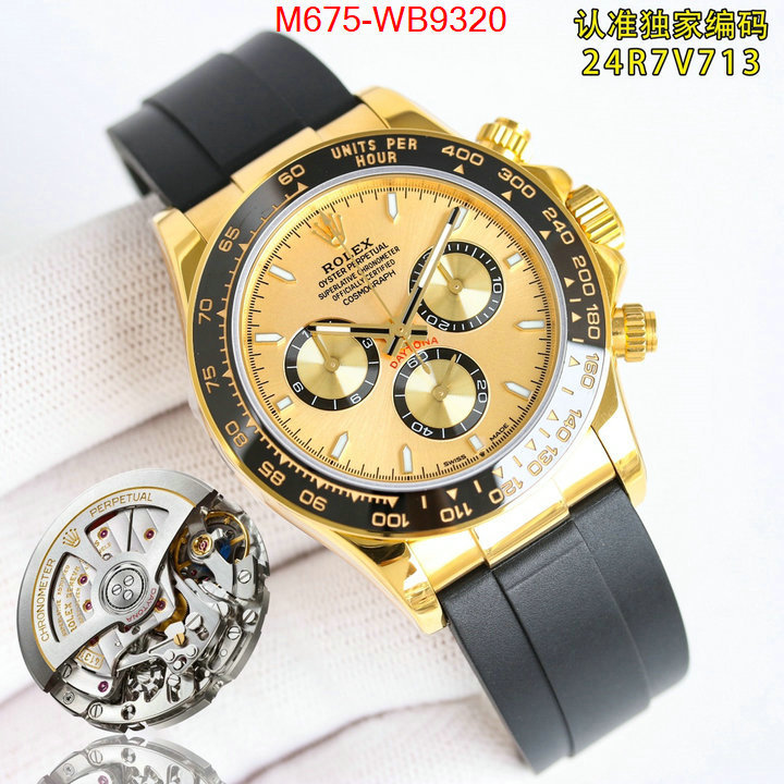 Watch(TOP)-Rolex replica for cheap ID: WB9320 $: 675USD