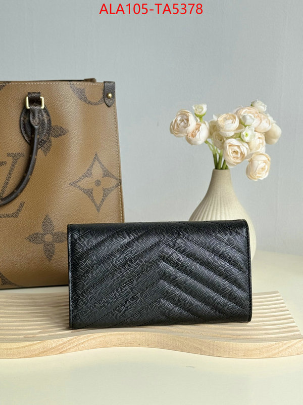 YSL Bags(TOP)-Wallet- best luxury replica ID: TA5378 $: 105USD,