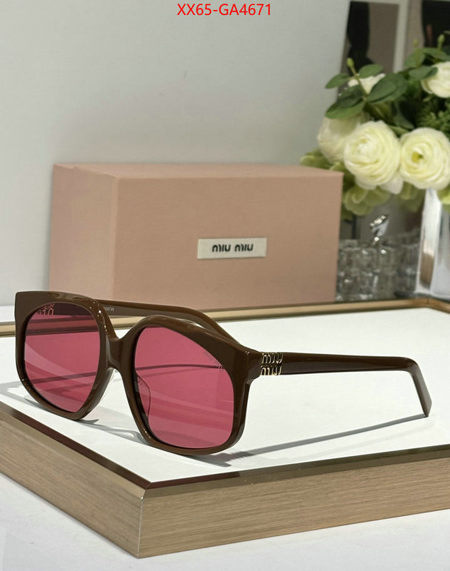 Glasses-Miu Miu online sale ID: GA4671 $: 65USD