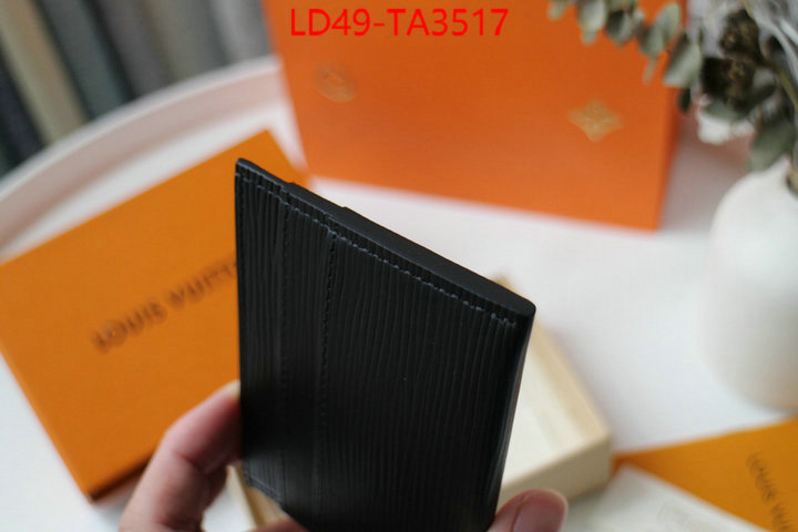 LV Bags(TOP)-Wallet the highest quality fake ID: TA3517 $: 49USD,