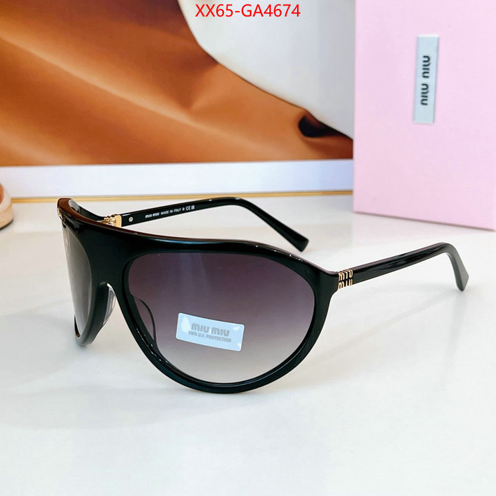 Glasses-Miu Miu buy aaaaa cheap ID: GA4674 $: 65USD