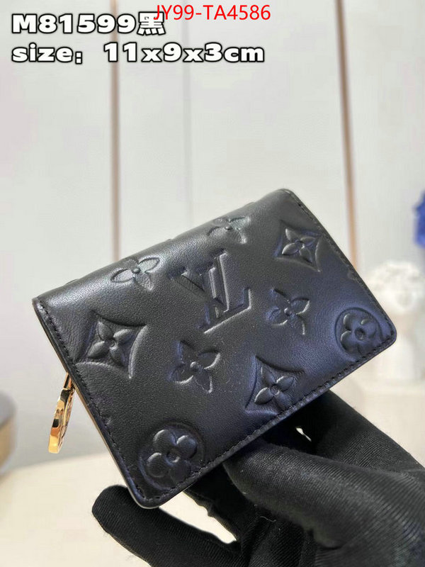 LV Bags(TOP)-Wallet new 2024 ID: TA4586 $: 99USD,