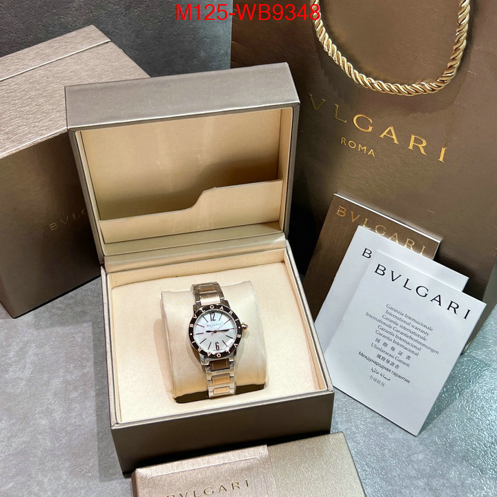 Watch(4A)-Bvlgari brand designer replica ID: WB9348 $: 125USD