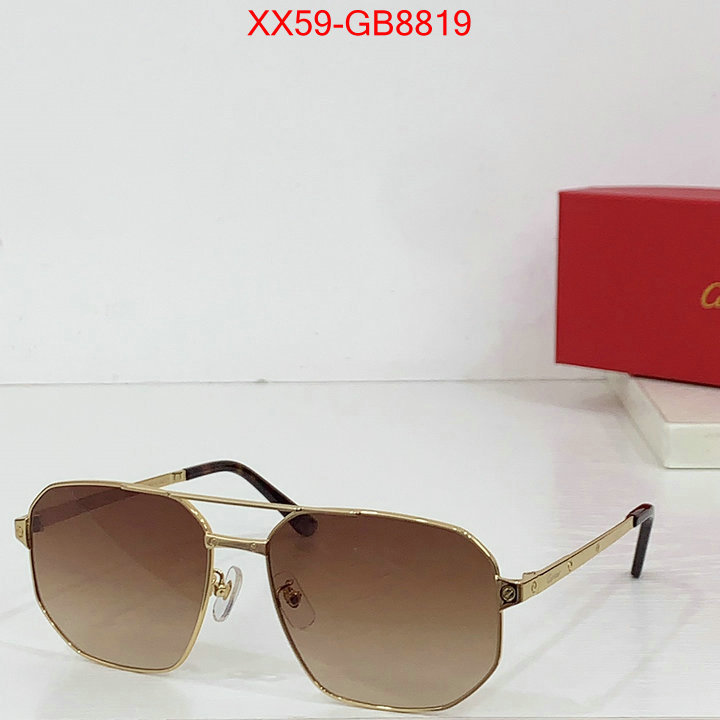 Glasses-Cartier replcia cheap ID: GB8819 $: 59USD