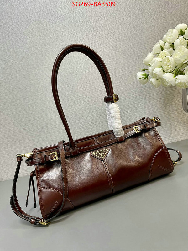 Prada Bags(TOP)-Handbag- replica us ID: BA3509 $: 269USD,