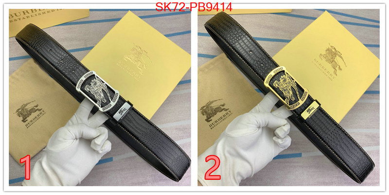 Belts-Burberry high ID: PB9414 $: 72USD