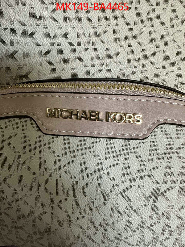 Michael Kors Bags(TOP)-Backpack- from china ID: BA4465 $: 149USD,