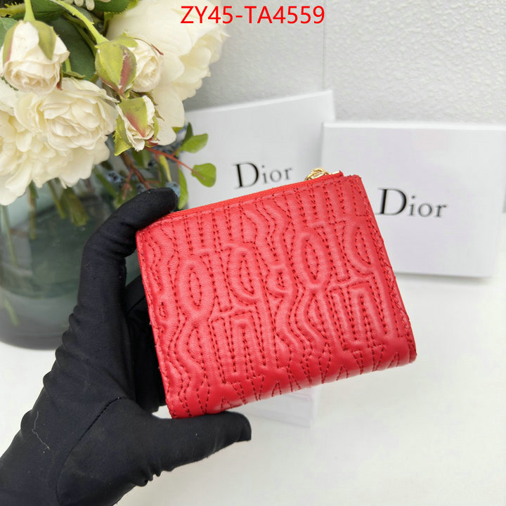 Dior Bags(4A)-Wallet- what is a 1:1 replica ID: TA4559 $: 45USD,