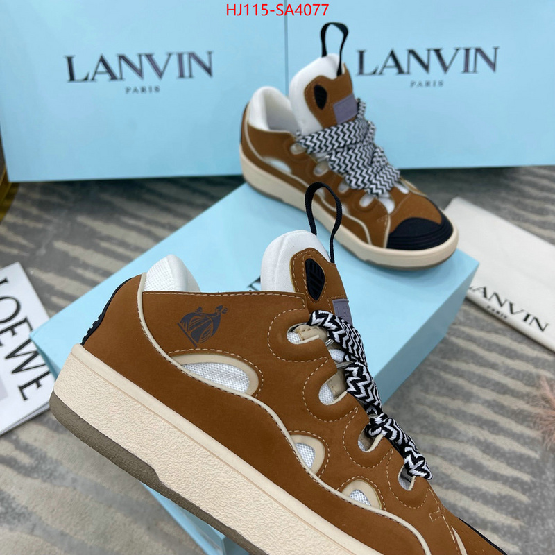 Women Shoes-LANVIN shop cheap high quality 1:1 replica ID: SA4077 $: 115USD