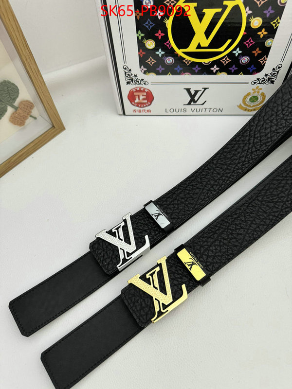 Belts-LV aaaaa+ quality replica ID: PB9092 $: 65USD