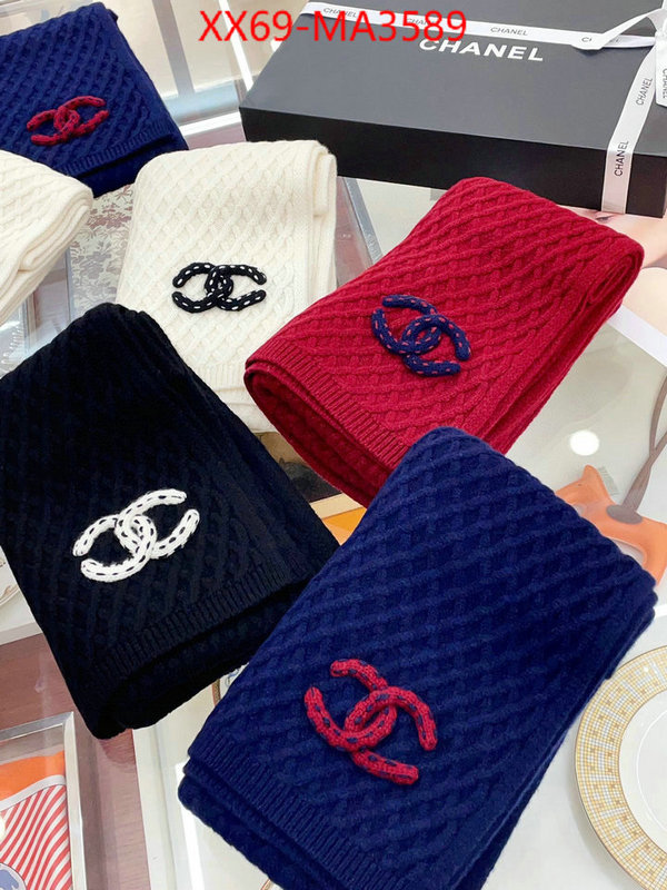 Scarf-Chanel wholesale designer shop ID: MA3589 $: 69USD