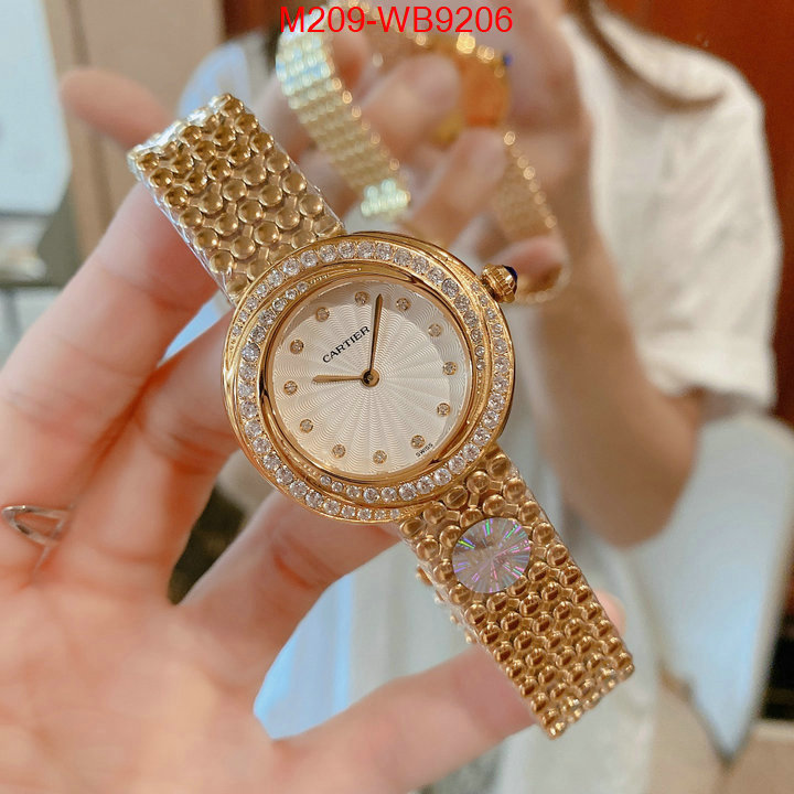 Watch(TOP)-Cartier buy replica ID: WB9206 $: 209USD