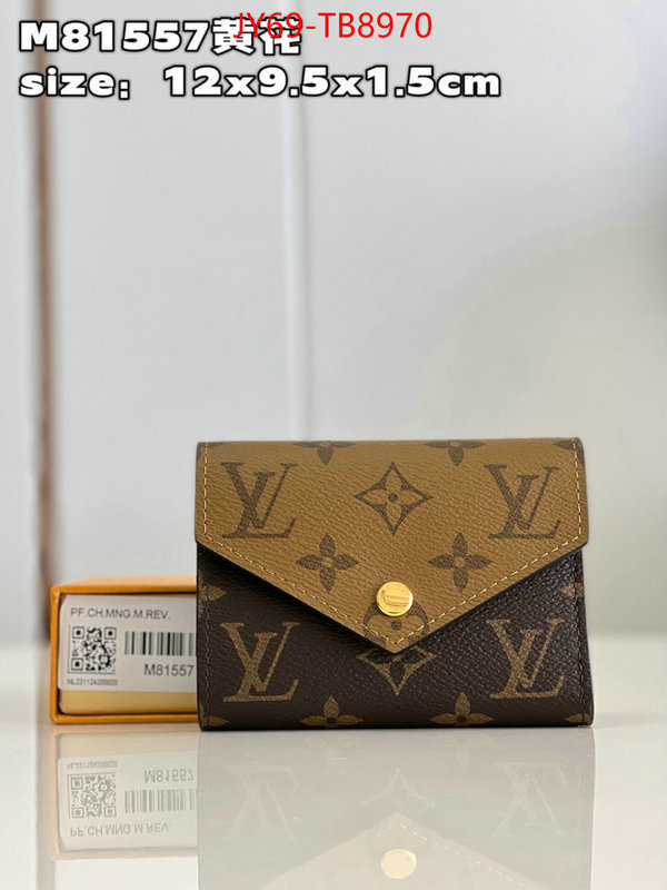 LV Bags(TOP)-Wallet fake cheap best online ID: TB8970 $: 69USD,