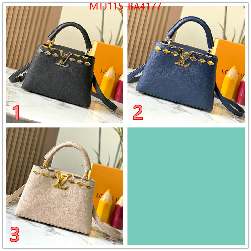 LV Bags(4A)-Handbag Collection- 1:1 clone ID: BA4177 $: 115USD,