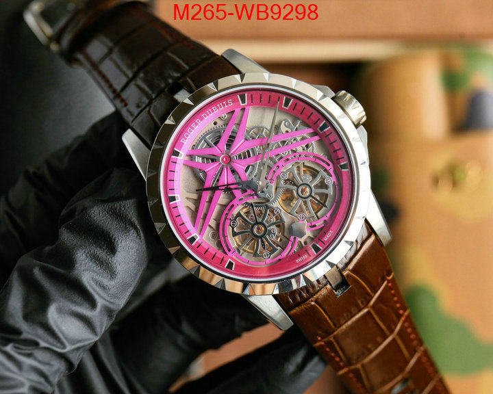 Watch(TOP)-Roger Dubuis aaaaa+ class replica ID: WB9298 $: 265USD