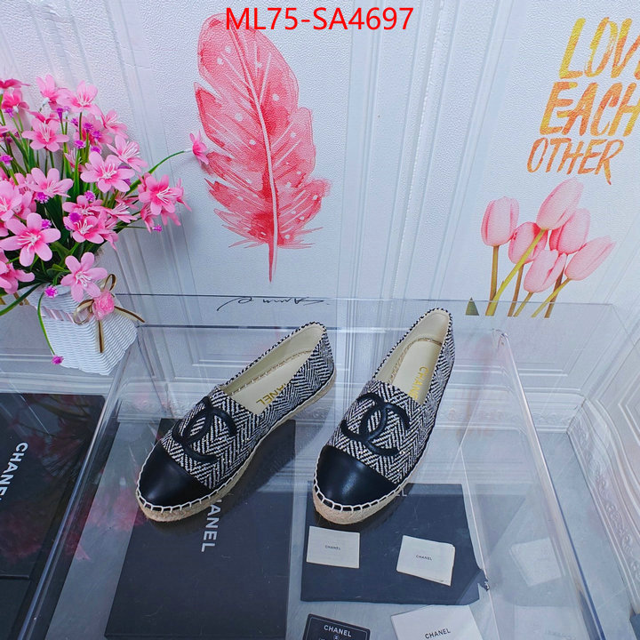 Women Shoes-Chanel brand designer replica ID: SA4697 $: 75USD