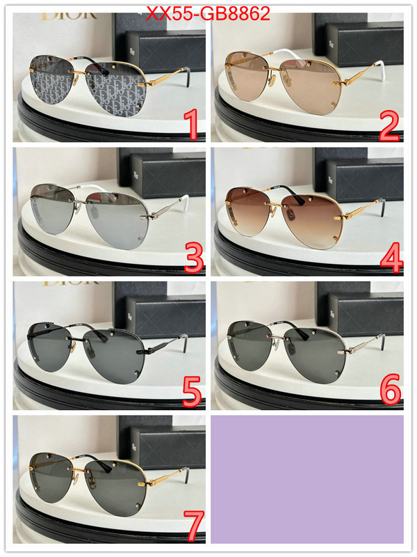 Glasses-Dior luxury cheap replica ID: GB8862 $: 55USD