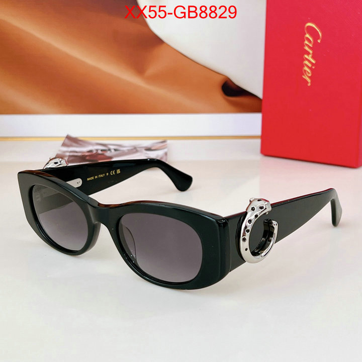 Glasses-Cartier designer fake ID: GB8829 $: 55USD